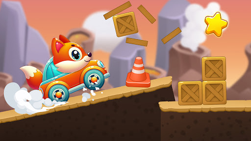Cute Animal Car Racing Game ekran görüntüsü