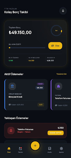 Kolay Borç Takibi ekran görüntüsü