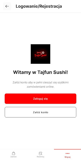 Tajfun Sushi Poznań ekran görüntüsü