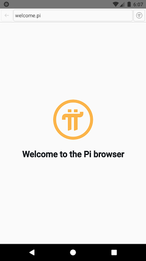 Pi Browser ekran görüntüsü