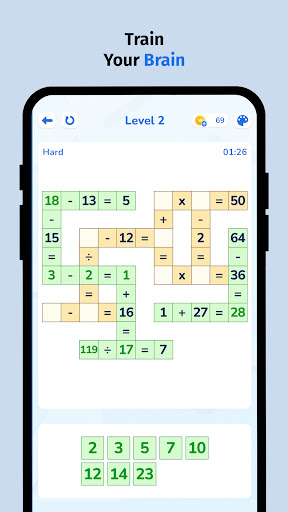 CrossMaths - Sayı Bulmacası ekran görüntüsü