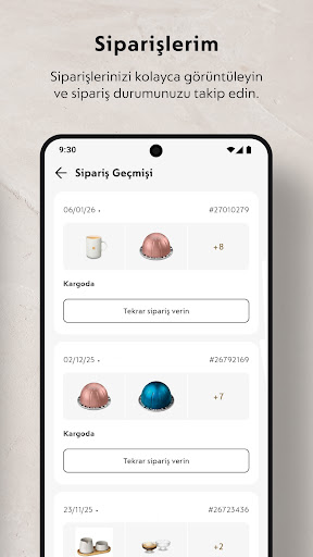 Nespresso Store ekran görüntüsü