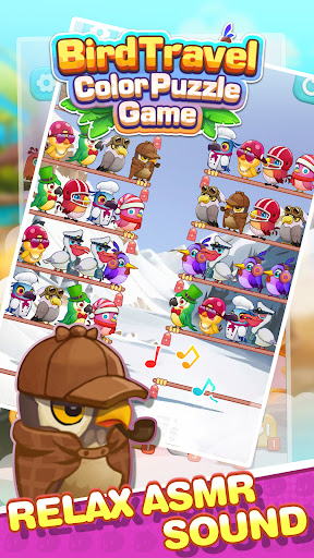 Bird Travel: Color Puzzle Game ekran görüntüsü
