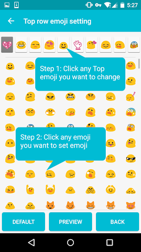 Cute Emoji Keyboard Premium ekran görüntüsü