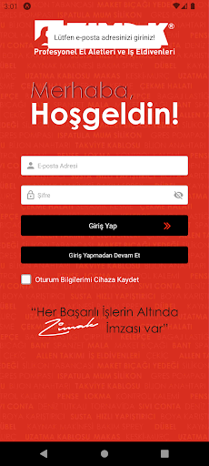 Zimak ekran görüntüsü