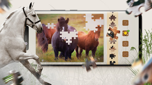 Jigsaw Puzzle Horses Edition ekran görüntüsü