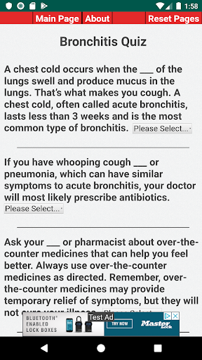 CDC Illness Study Guide ekran görüntüsü