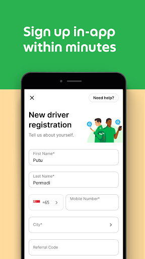 Grab Driver: App for Partners ekran görüntüsü