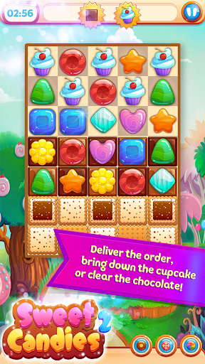Sweet Candies 2 - Match 3 ekran görüntüsü