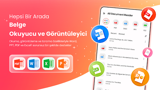 Tüm Belge Okuyucu ekran görüntüsü