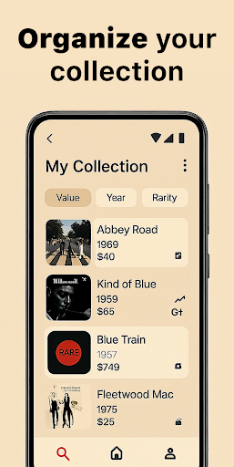 Scan & Value Record - Vinyl ID ekran görüntüsü