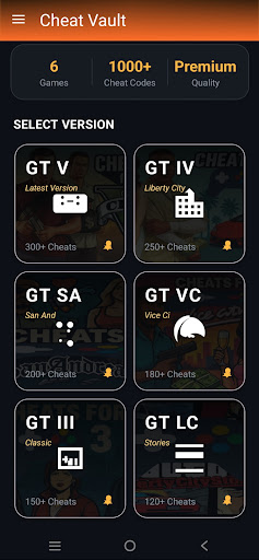 Cheat Codes ekran görüntüsü