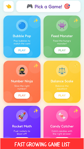 Math Games for Kids ekran görüntüsü
