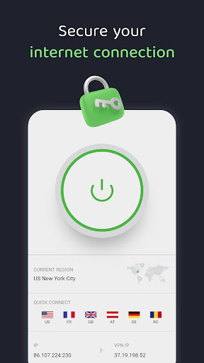 Private Internet Access VPN ekran görüntüsü