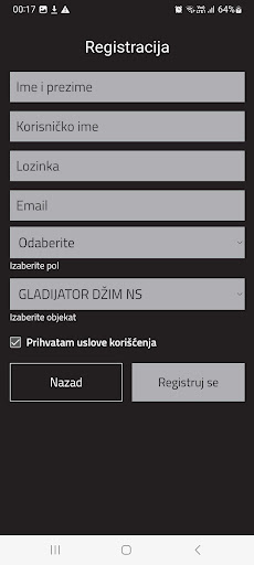 Gladiator Xxl Gym ekran görüntüsü