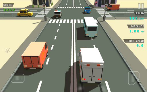Blocky Traffic Racer ekran görüntüsü