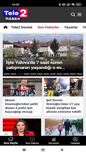 TELE2 Haber ekran görüntüsü