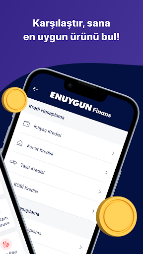 ENUYGUN Finans: Kredi Mevduat ekran görüntüsü