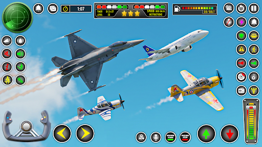 Airplane Pilot Flight Game ekran görüntüsü