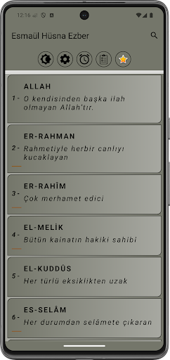 Esmaül Hüsna Ezber ekran görüntüsü