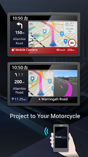 Garmin StreetCross ekran görüntüsü
