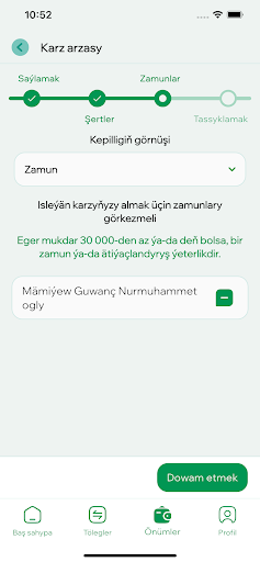 Sanly Halkbank ekran görüntüsü