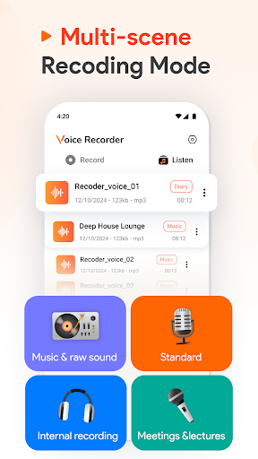 ClearMic: Easy Voice Recorder ekran görüntüsü