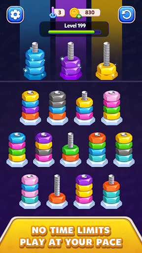 Bolt Sort: Stacking Puzzle ekran görüntüsü