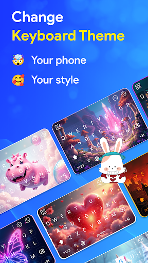 Cool & Fancy Keyboard Themes ekran görüntüsü