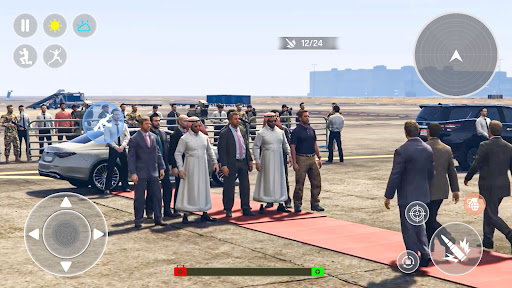 US President Security Game 3D ekran görüntüsü