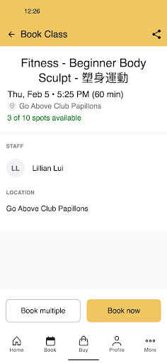 Go Above Club ekran görüntüsü