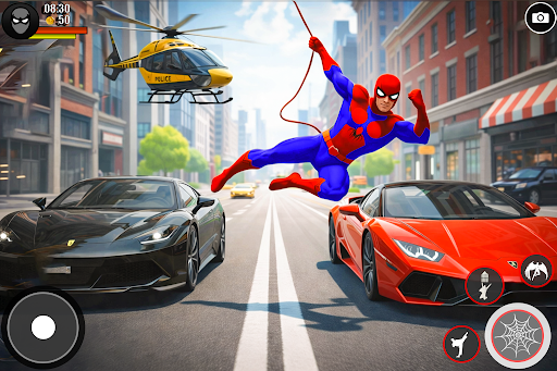 Spider Rope Hero: Rescue City ekran görüntüsü