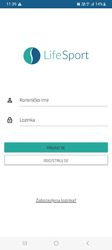 Fitnes klub Lifesport ekran görüntüsü