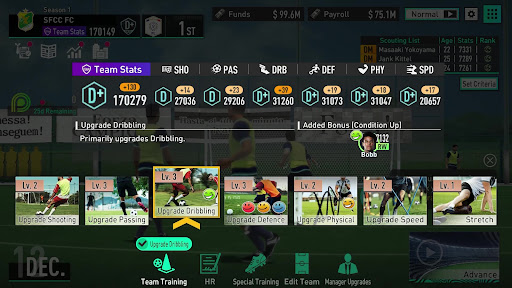 SEGA FOOTBALL CLUB CHAMPIONS ekran görüntüsü