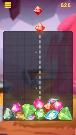 Diamonds Merge Drop Game Relax ekran görüntüsü