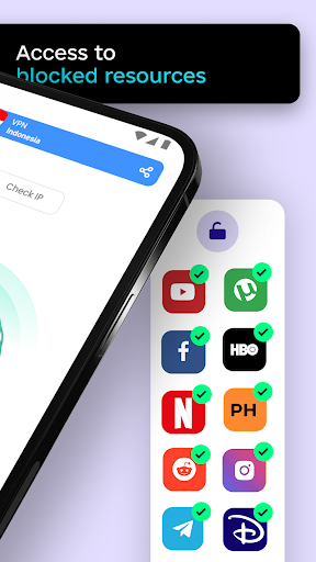 VPN Indonesia - Indonesian IP ekran görüntüsü