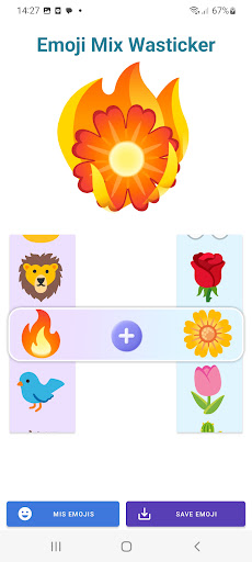 Emoji mix wasticker emojimix ekran görüntüsü