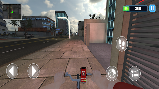 Bicycle Food Delivery Game 3D ekran görüntüsü