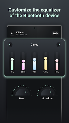 Bluetooth volume controller ekran görüntüsü