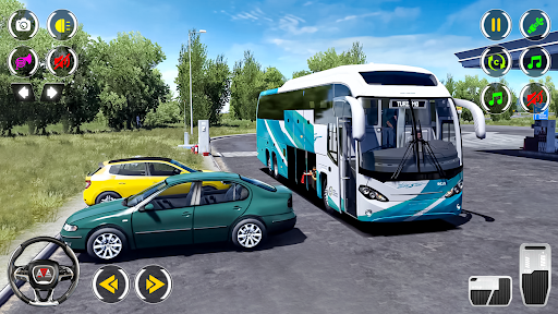 Real Driving Bus 3D Game ekran görüntüsü