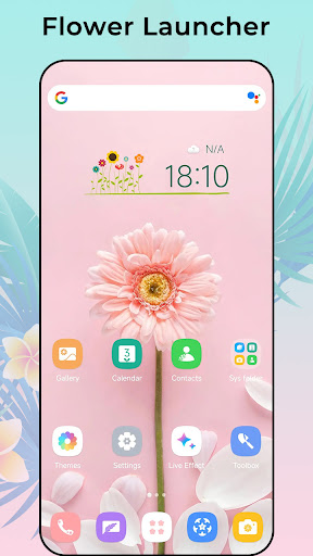 Flower Launcher, beauty themes ekran görüntüsü