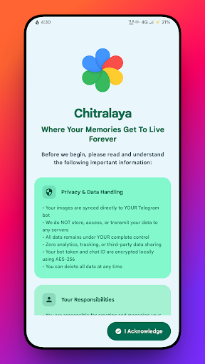 Chitralaya CloudGallery App ekran görüntüsü