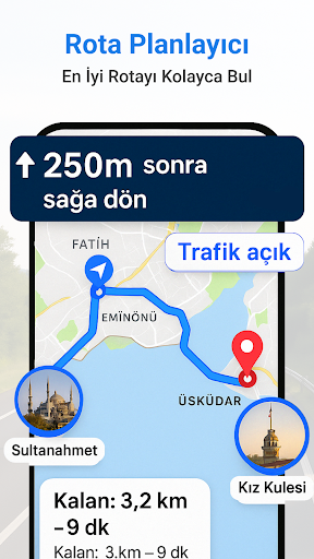 Sokak Haritayı Göster: Uydu ekran görüntüsü