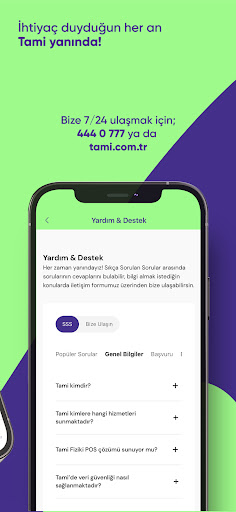 Tami ekran görüntüsü