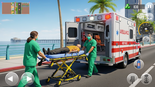 Ambulance Simulator: Rescue 3D ekran görüntüsü
