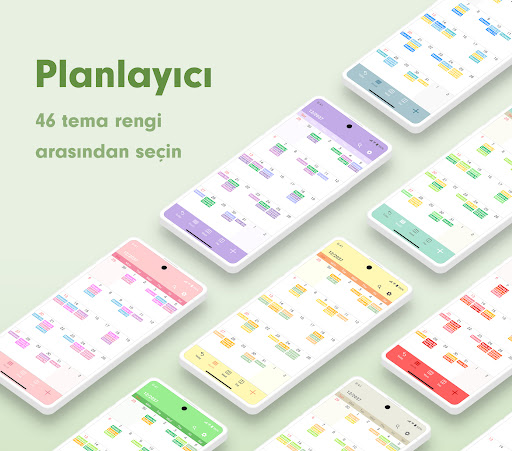 N Takvim: Haftalık planlayıcı ekran görüntüsü