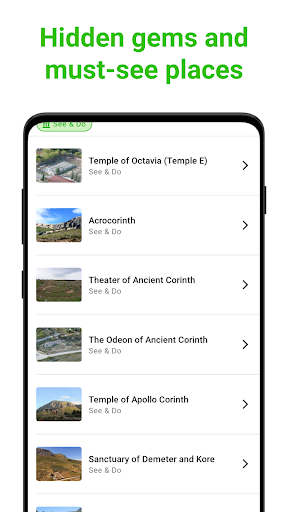 Corinth Tour Guide:SmartGuide ekran görüntüsü