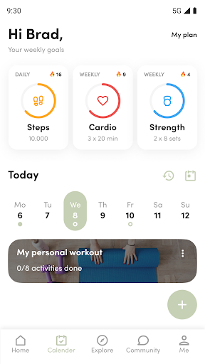 Paradise Fitness ekran görüntüsü