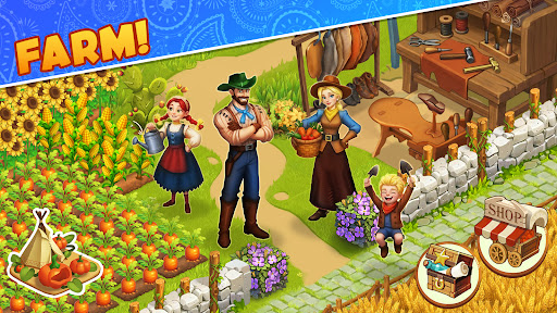 Westward Farm: Family Escape ekran görüntüsü