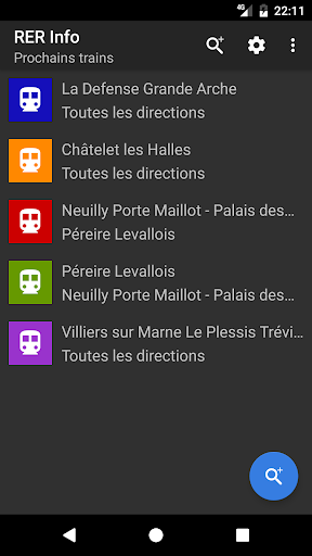 RER info ekran görüntüsü